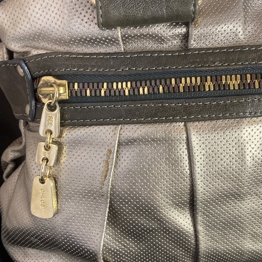 See by Chloe Daytripper Metallic handbag - Picture 2 of 13